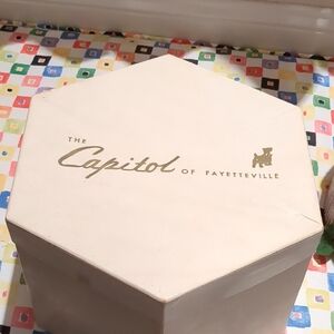 The Capitol of Fayetteville Hexagonal hat Box